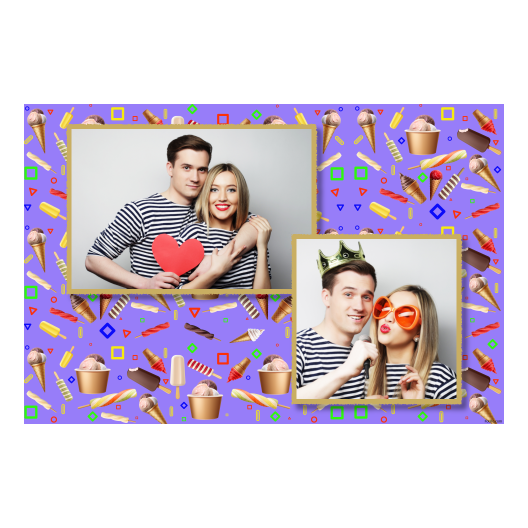 Dzień Lodów + kolaż + 402 złoty Dzień Lodów + kolaż + 402 złoty