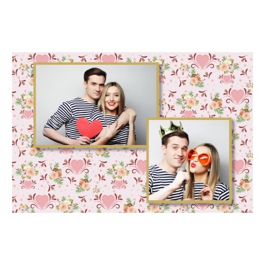 Wesele + kwiaty i serca + 402 złoty Wesele + kwiaty i serca + 402 złoty