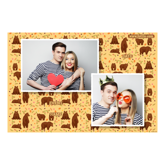 Grizli + niedźwiedzie + 402 biały z tekstem Grizli + niedźwiedzie + 402 biały z tekstem