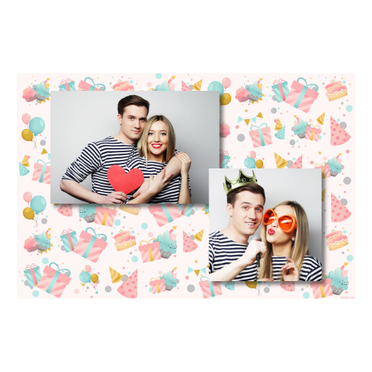 Birthday Party + collage + 402 no frame