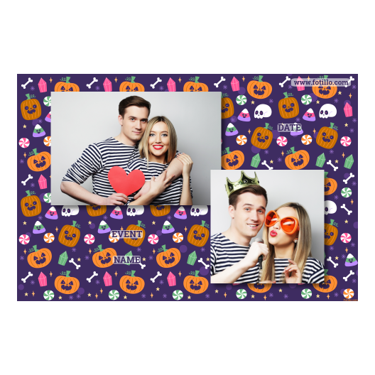 Halloweenowa dynia + kolaż + 402 brak ramki z tekstem Halloweenowa dynia + kolaż + 402 brak ramki z tekstem