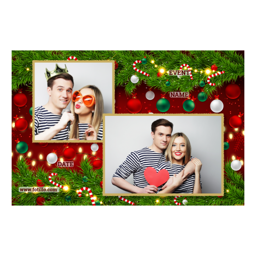 Ozdoby świąteczne + kwiaty i bombki + 403 złoty z tekstem Ozdoby świąteczne + kwiaty i bombki + 403 złoty z tekstem