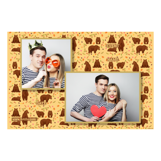 Grizli + niedźwiedzie + 403 złoty z tekstem Grizli + niedźwiedzie + 403 złoty z tekstem