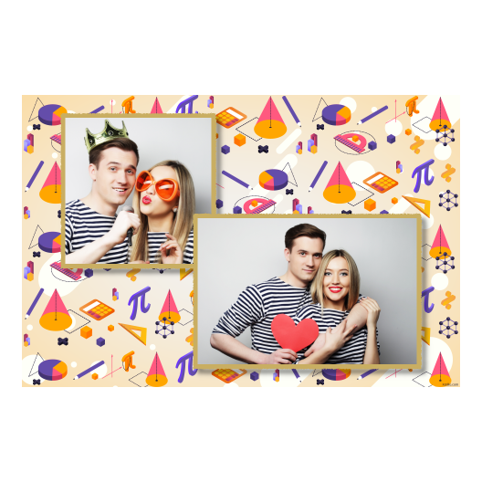 Math Day + collage + 403 gold