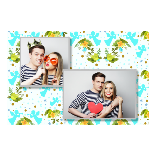 Pierwsza Komunia Święta + Kwiaty, anioły + 403