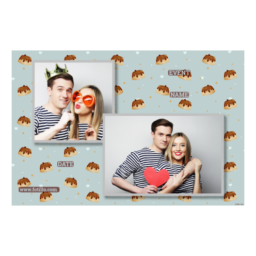 Dzień Budyniu + serca i słodycze + 403 z tekstem Dzień Budyniu + serca i słodycze + 403 z tekstem