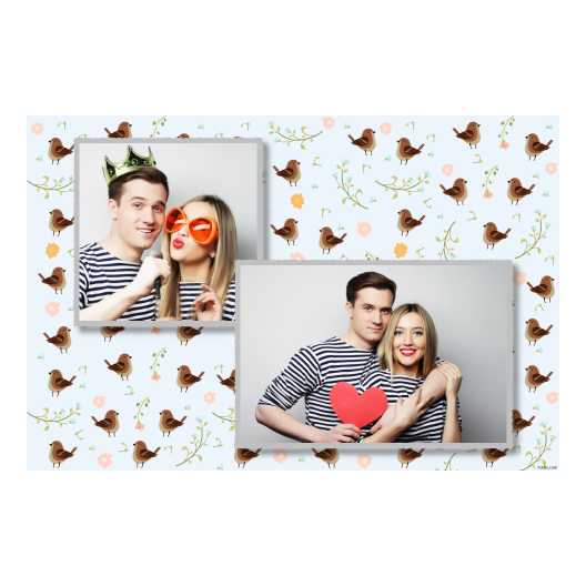 Sparrow Day + flowers + 403 silver Sparrow Day + flowers + 403 silver