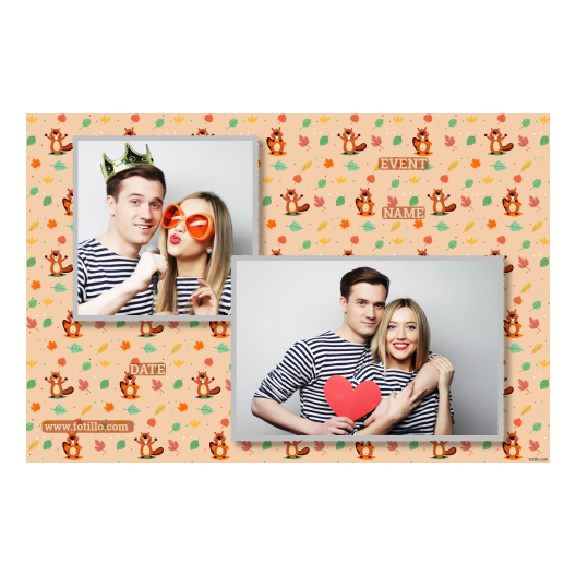 Dzień bobra + liście + 403 z tekstem Dzień bobra + liście + 403 z tekstem