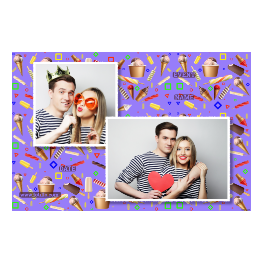 Dzień Lodów + kolaż + 403 biały z tekstem Dzień Lodów + kolaż + 403 biały z tekstem