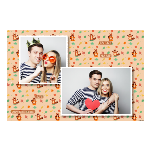 Dzień bobra + liście + 403 biały z tekstem Dzień bobra + liście + 403 biały z tekstem