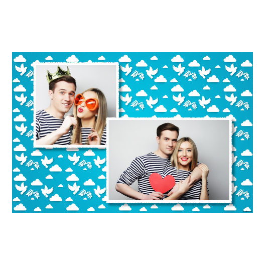 Dzień gołębia + chmury + 403 biały Dzień gołębia + chmury + 403 biały