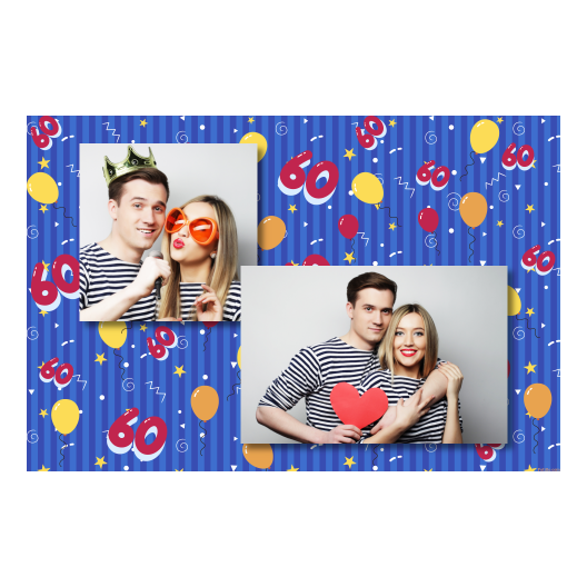 Sześćdziesiątka + balony + 403 brak ramki Sześćdziesiątka + balony + 403 brak ramki