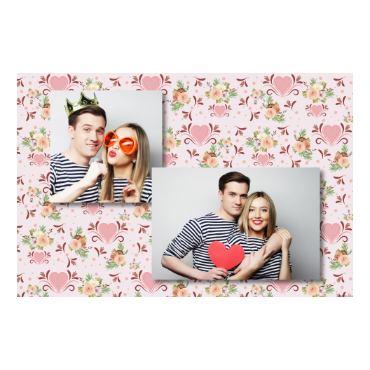 Wesele + kwiaty i serca + 403 brak ramki