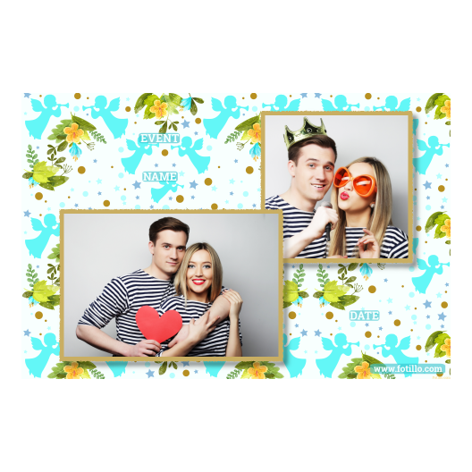 Pierwsza Komunia Święta + Kwiaty, anioły + 404 złoty z tekstem Pierwsza Komunia Święta + Kwiaty, anioły + 404 złoty z tekstem