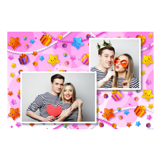 Children's Birthday Party + stars Children's Birthday Party + stars