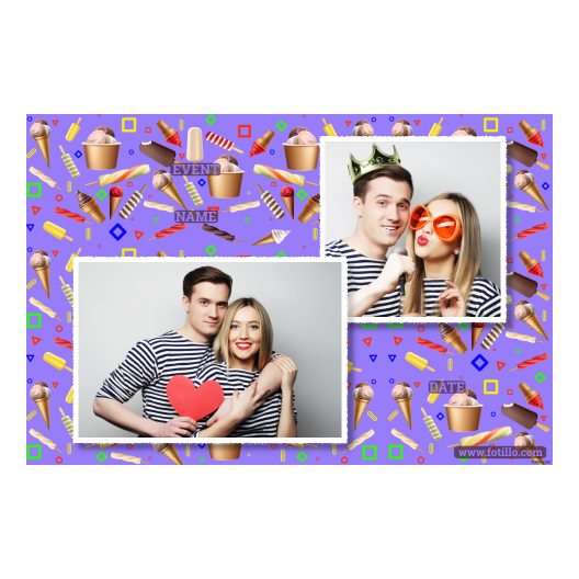 Dzień Lodów + kolaż + 404 biały z tekstem Dzień Lodów + kolaż + 404 biały z tekstem