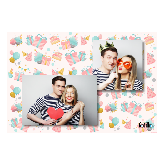 Birthday Party + collage + 404 no frame