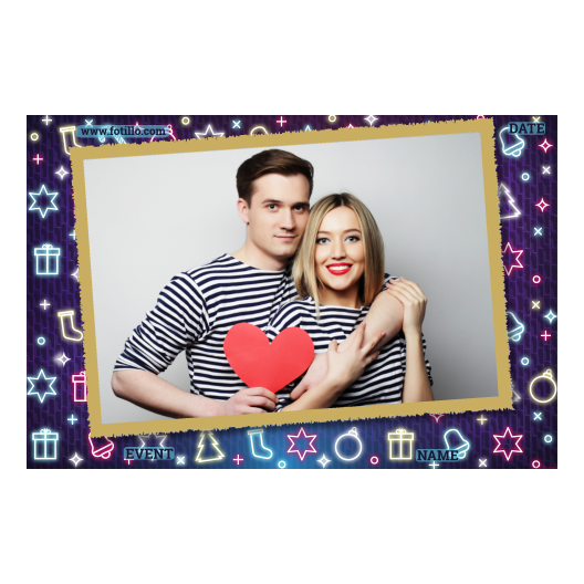 Przyjęcie sylwestrowe + Prezenty, dzwonki, choinka + 405 złoty z tekstem Przyjęcie sylwestrowe + Prezenty, dzwonki, choinka + 405 złoty z tekstem