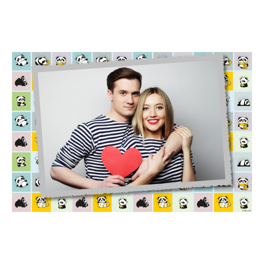 Panda's Day + collage + 405 silver Panda's Day + collage + 405 silver