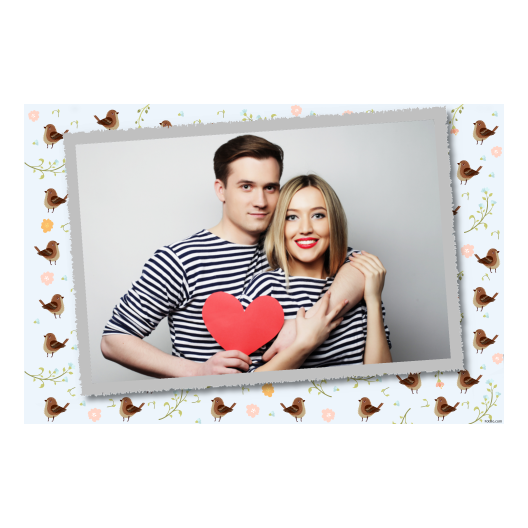 Sparrow Day + flowers + 405 silver Sparrow Day + flowers + 405 silver