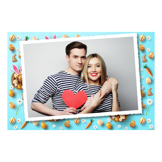 Easter Bunny + easter eggs + 405 white Easter Bunny + easter eggs + 405 white