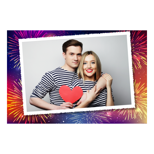 Tło sylwestrowe + fajerwerki + 405 biały Tło sylwestrowe + fajerwerki + 405 biały