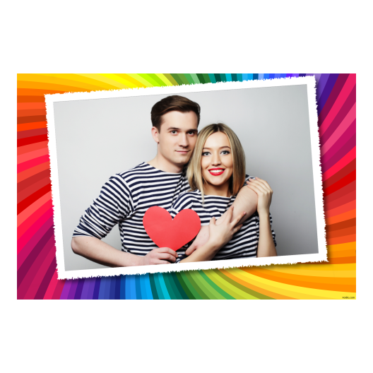 Dzień Tęczy + zabarwienie + 405 biały Dzień Tęczy + zabarwienie + 405 biały
