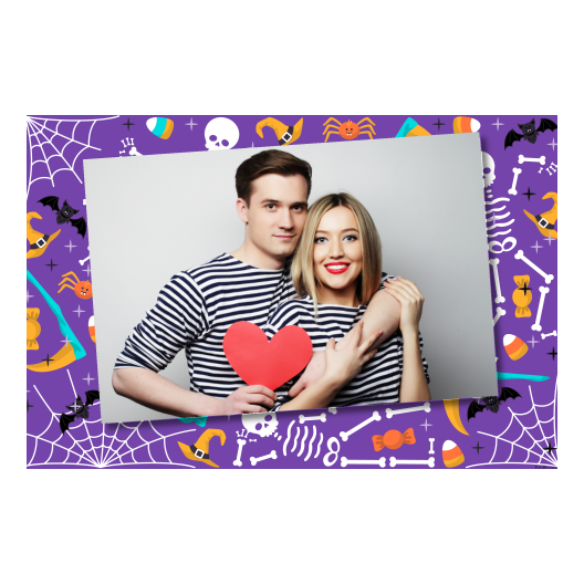 Halloween Party + skeletons + 405 no frame