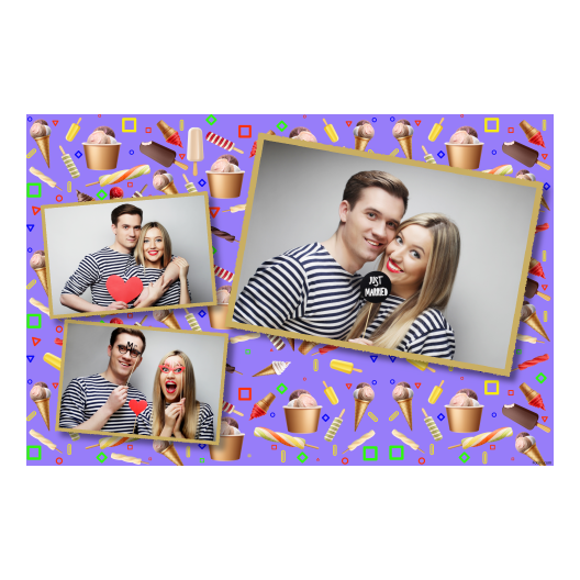 Dzień Lodów + kolaż + 406 złoty Dzień Lodów + kolaż + 406 złoty