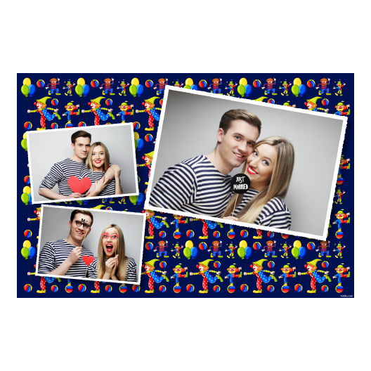 Dzień Klauna + Balony, kulki + 406 biały Dzień Klauna + Balony, kulki + 406 biały