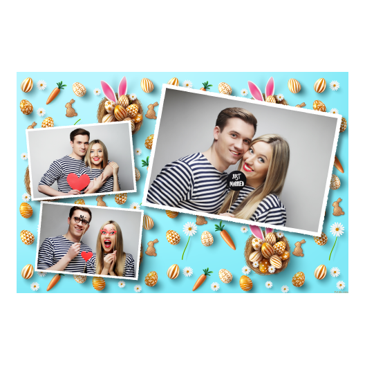 Easter Bunny + easter eggs + 406 white Easter Bunny + easter eggs + 406 white