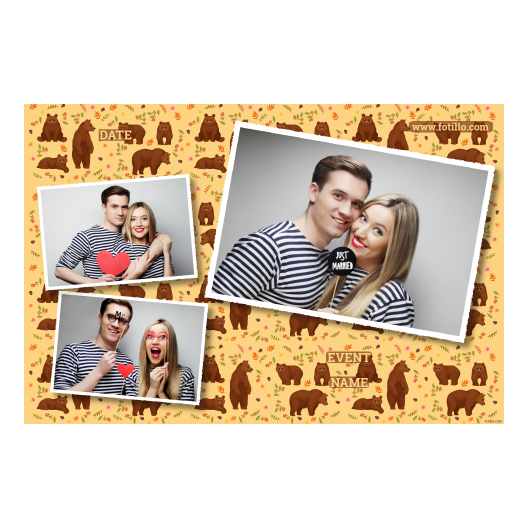 Grizli + niedźwiedzie + 406 biały z tekstem Grizli + niedźwiedzie + 406 biały z tekstem