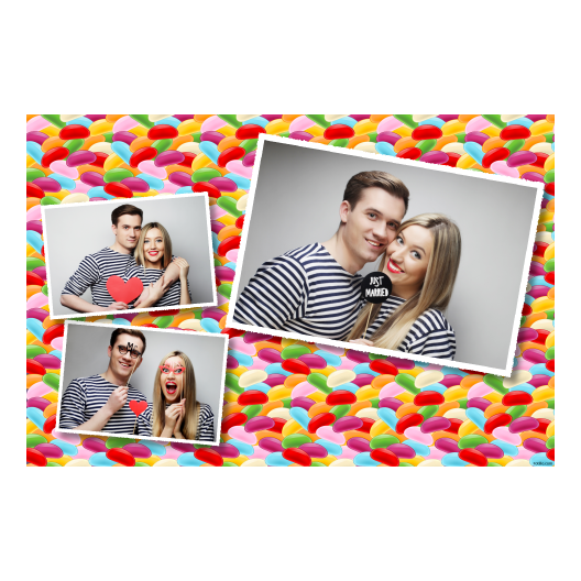 Dzień Żelków + słodycze + 406 biały Dzień Żelków + słodycze + 406 biały