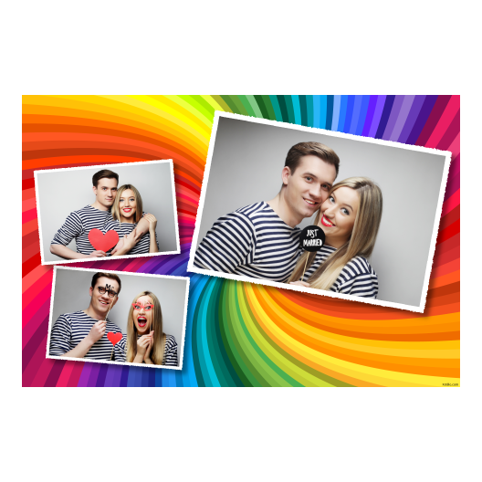 Dzień Tęczy + zabarwienie + 406 biały Dzień Tęczy + zabarwienie + 406 biały