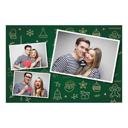 Boże Narodzenie + dekoracje + 406 biały