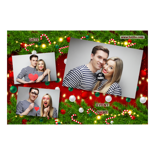 Ozdoby świąteczne + kwiaty i bombki + 406 brak ramki z tekstem Ozdoby świąteczne + kwiaty i bombki + 406 brak ramki z tekstem