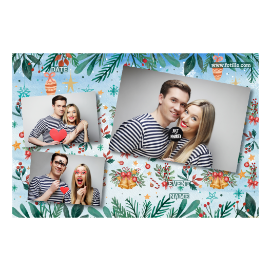 Dzwoneczki świąteczne + dekoracje + 406 brak ramki z tekstem Dzwoneczki świąteczne + dekoracje + 406 brak ramki z tekstem