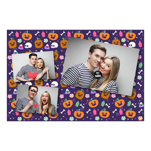 Halloweenowa dynia + kolaż + 406 brak ramki Halloweenowa dynia + kolaż + 406 brak ramki