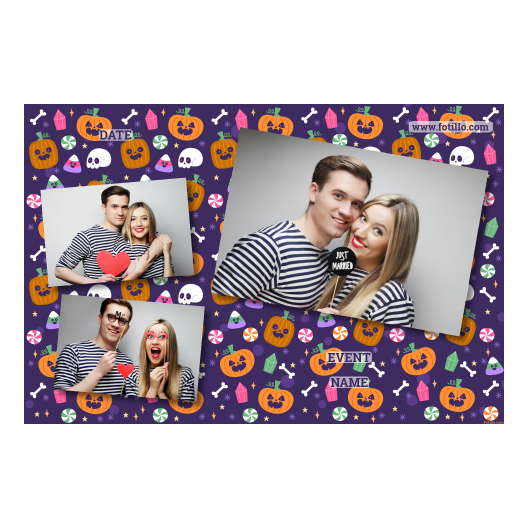 Halloweenowa dynia + kolaż + 406 brak ramki z tekstem Halloweenowa dynia + kolaż + 406 brak ramki z tekstem