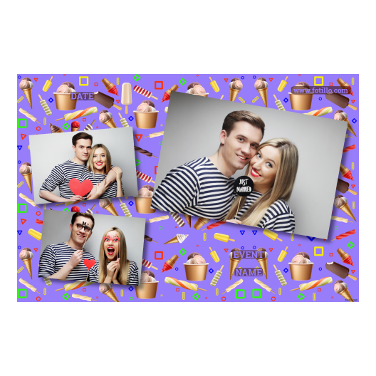 Dzień Lodów + kolaż + 406 brak ramki z tekstem Dzień Lodów + kolaż + 406 brak ramki z tekstem