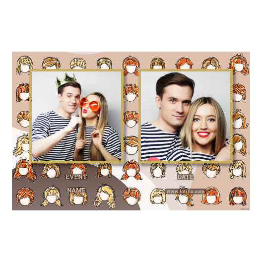 Ddzień peruki 407 złoty z podpisem Ddzień peruki 407 złoty z podpisem