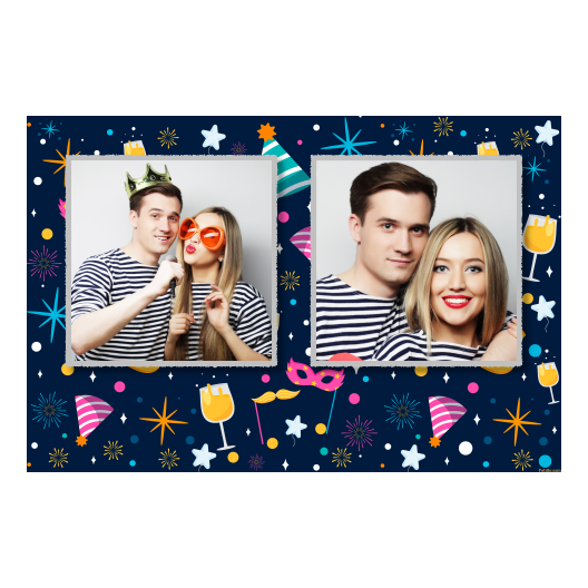 Przyjęcie sylwestrowe + Fajerwerki, gwiazdy + 407 Przyjęcie sylwestrowe + Fajerwerki, gwiazdy + 407