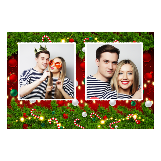 Ozdoby świąteczne + kwiaty i bombki + 407 biały Ozdoby świąteczne + kwiaty i bombki + 407 biały