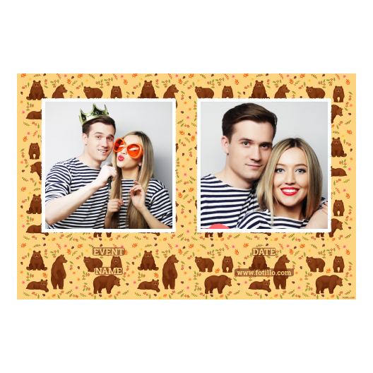 Grizli + niedźwiedzie + 407 biały z tekstem Grizli + niedźwiedzie + 407 biały z tekstem