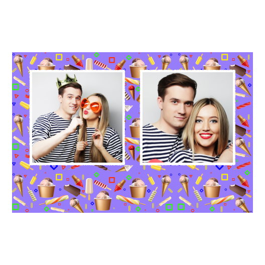 Dzień Lodów + kolaż + 407 biały Dzień Lodów + kolaż + 407 biały