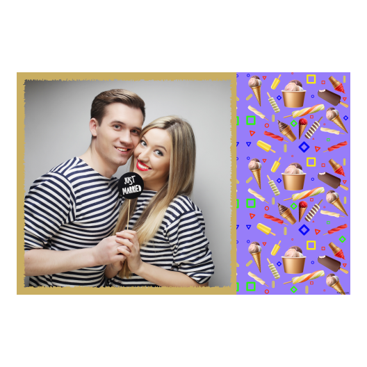 Dzień Lodów + kolaż + 408 złoty