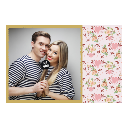 Wesele + kwiaty i serca + 408 złoty Wesele + kwiaty i serca + 408 złoty