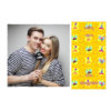 Prima Aprilis + okulary + 408 biały z tekstem Prima Aprilis + okulary + 408 biały z tekstem