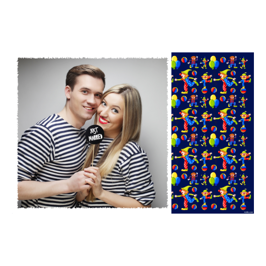 Dzień Klauna + Balony, kulki + 408 biały Dzień Klauna + Balony, kulki + 408 biały