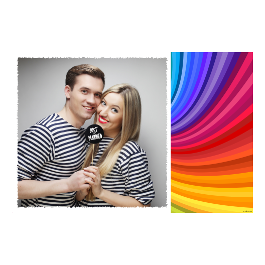 Dzień Tęczy + zabarwienie + 408 biały Dzień Tęczy + zabarwienie + 408 biały